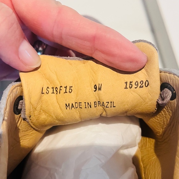 Peter Millar Womens Sneakers - Gray Suede size 9 - Picture 4 of 5